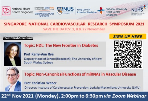 Singapore National Cardiovascular Research Symposium - Session 3