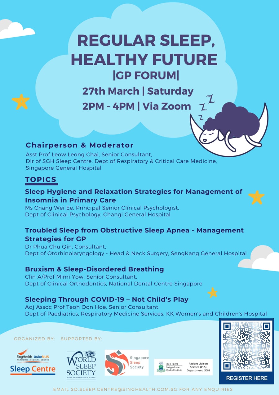 Regular Sleep Healthy Future GP Forum