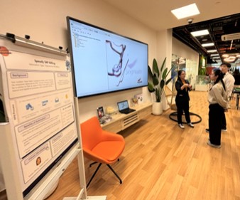  ​SGH RPA citizen developer Karen Zhang sharing how she and the Singapore General Hospital Orthopaedic Diagnostic Centre benefited from Robotic Process Automation at the SGH RPA Showcase 2024.  Photo credit Artificial Intelligence & Automation, Future Health System, Singapore General Hospital  