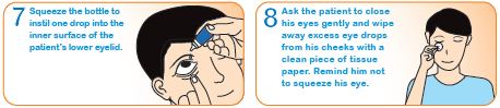 How to Instil Eye Drops