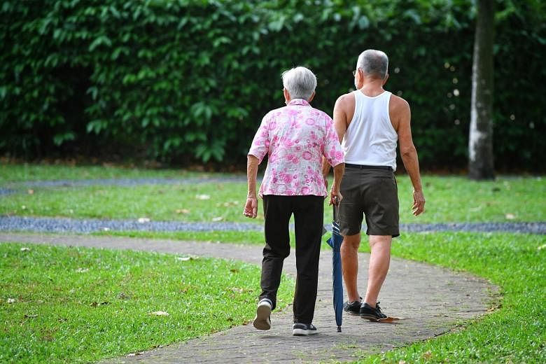  ​Data from the latest study will used to guide future policies and resource planning to better prepare for an ageing population. ST PHOTO CHONG JUN LIANG