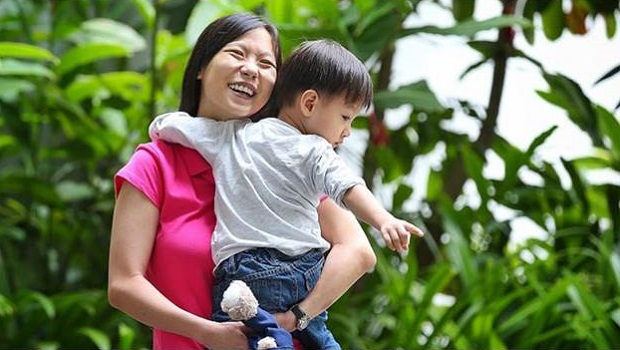  ​​Ms Winnie Tan, 31, with her son Winson, two.   She benefited from SGH's joint clinic scheme when she was expecting her first child three years ago.   Ms Tan, who was born with two holes in her heart, had a difficult pregnancy.   Supervision by doctors from the cardiology joint-clinic enabled her to deliver a healthy boy at 26 weeks.