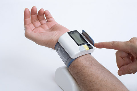 ambulatory blood pressure watch monitoring condition and treatment